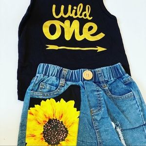 2T Baby Girl Boutique Outfit